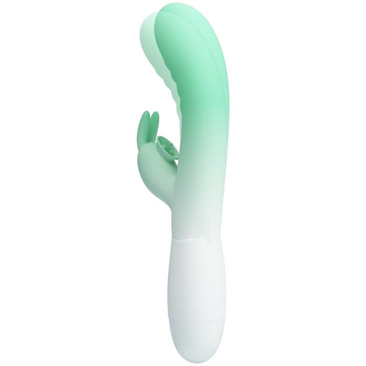 Vibrator Rabbit, PRETTY LOVE - CERBERUS, 30 Vibratii, Verde