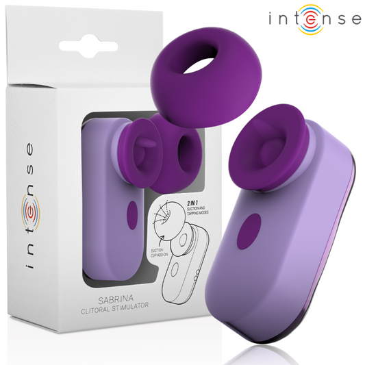 Stimulator Clitoris, INTENSE - Sabrina, Mod Tapping cu Limba, Mov