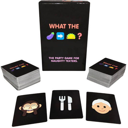 Joc de Carti pentru Adulti, KHEPER GAMES - What Is from Eggplant to Taco, 200 Carti Emoji