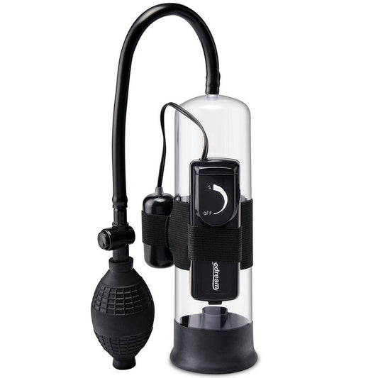 Pompa pentru Penis cu Vibratii, PUMP WORX - pentru Incepatori, 18 cm