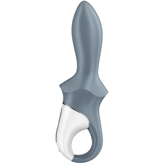 Vibrator Anal Gonflabil, SATISFYER - Air Pump Booty 1, 12 Programe, Gri