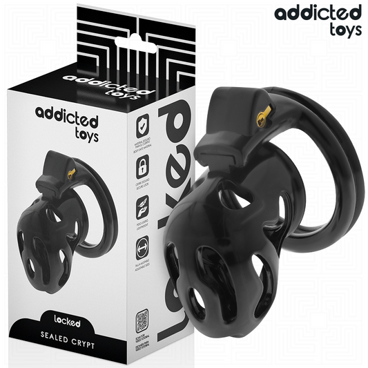 Cusca de Castitate, ADDICTED TOYS LOCKED - Sealed Crypt, 8 cm