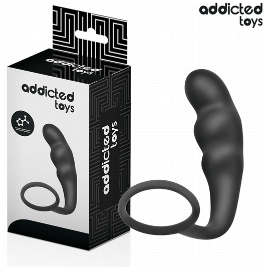 Dop Anal cu Inel, ADDICTED TOYS - Model 4, Silicon Medical