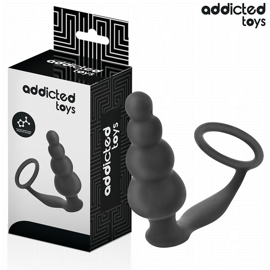Dop Anal cu Inel, ADDICTED TOYS - Model 5, Silicon Medical