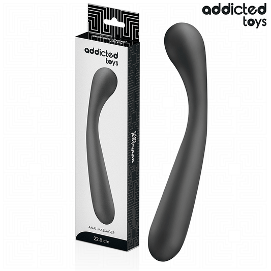 Masator Anal Dublu Silicon, ADDICTED TOYS - 22,5 cm
