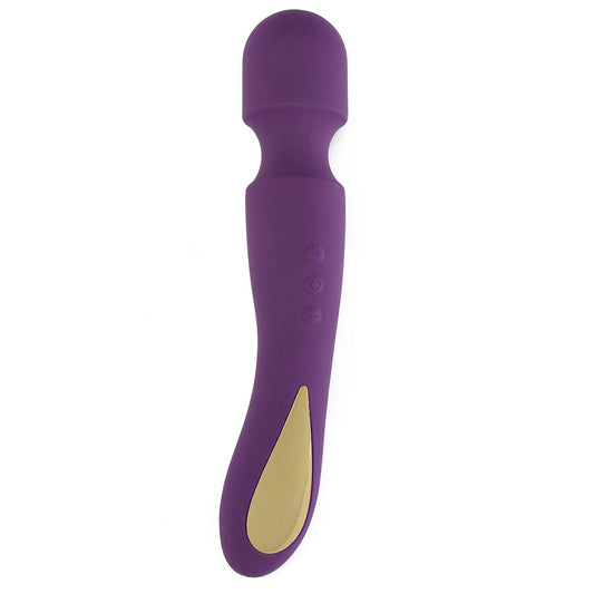 Masator Wand Vibrator cu LED, TOYJOY - Light Zenith Lovelight, 12 Moduri, Mov