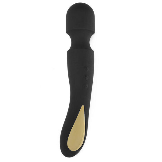 Masator Wand, TOYJOY - Light Zenith, Silicon, cu LED, Negru, 23 cm
