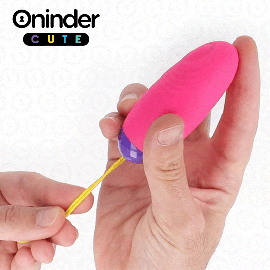 Ou Vibrator cu Tapping si Miscare Valuri, ONINDER CUTE - Love Pleasure Vibro-Wave, Silicon, 9 Moduri