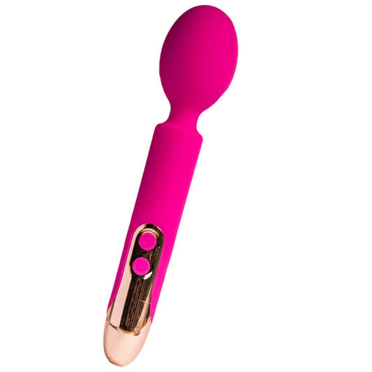 Masator Wand Flexibil, ROCKS-OFF - Oriel, Silicon, 10 Viteze, Fucsia