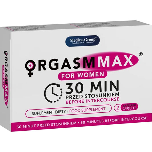Capsule Stimulent Libidou Femei, MEDICA GROUP - Orgasm Max For Women, 2 Capsule