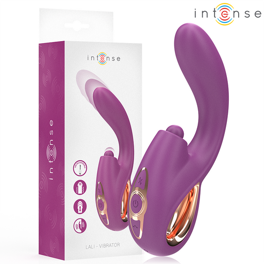 Vibrator pentru Punctul G, INTENSE - Lali, Telescopic si Vibratii, Mov