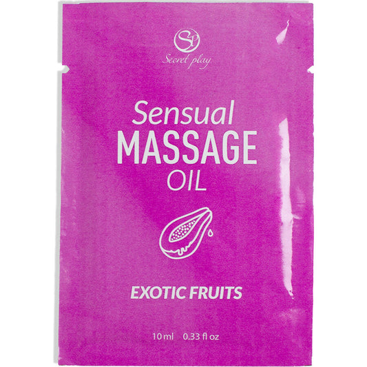 Ulei de Masaj Monodoza, SECRETPLAY - Aroma Fructe Exotice, 10 ml