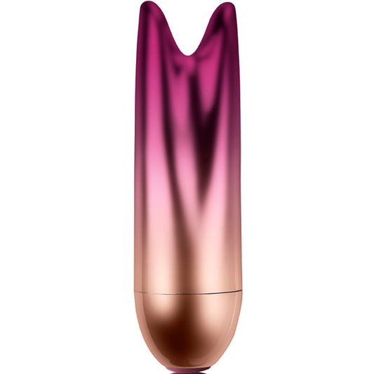 Vibrator Bullet Dublu, CLIMAXIMUM - Ava, 10 Trepte, IPX7, Silicon/ABS