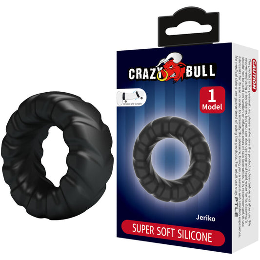 Inel pentru Penis din Silicon, CRAZY BULL - Jeriko Model 1, Reglabil