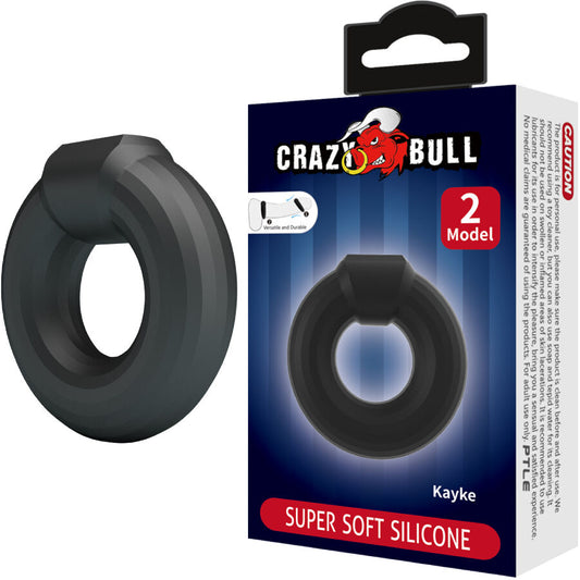 Inel pentru Penis din Silicon, CRAZY BULL - Kayke Model 2, Reglabil