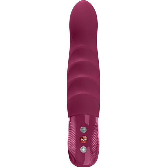 Pulsator Telescopic Adanc, FUN FACTORY - Stronic Deep, Silicon, Rosu Visiniu, 20,8 cm