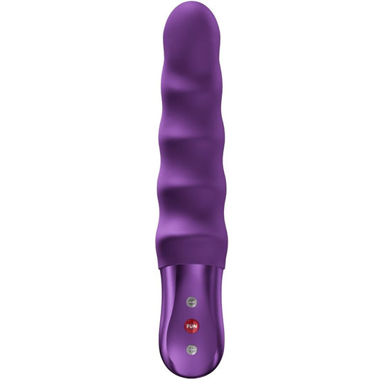 Pulsator Telescopic pentru Punctul G, FUN FACTORY - STRONIC SURF Dark Violet, 7 Viteze, Silicon, 20 cm