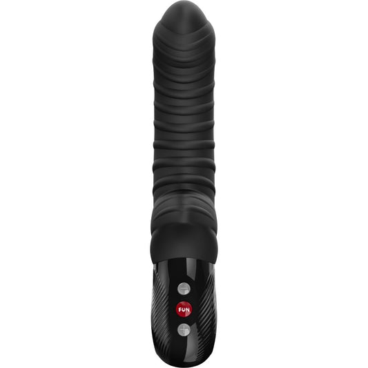 Vibrator pentru Punctul G, FUN FACTORY - TIGER, Silicon, Negru, 22,4 cm