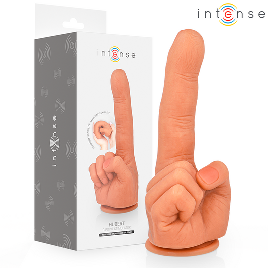 Stimulator Punct G Flexibil, INTENSE - Hubert, Silicon Medical, 14,2 cm