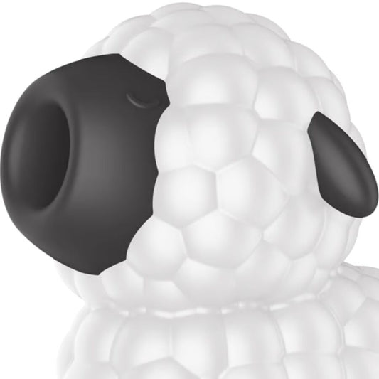 Stimulator Clitoris cu Pulsatii de Aer si Vibratii, SATISFYER - Dreamy Sheep, Silicon, IPX7
