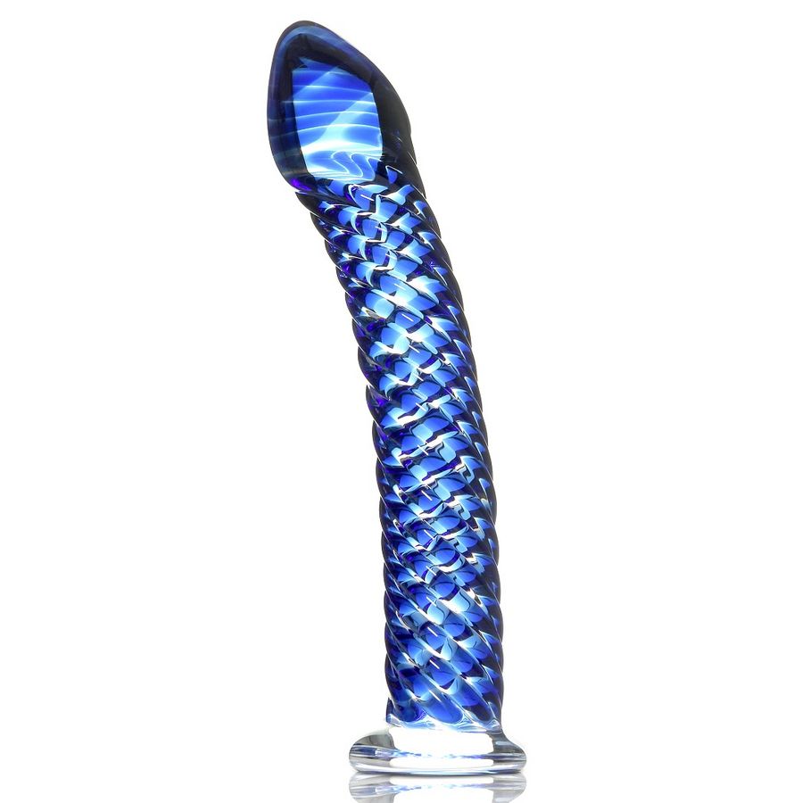 Dildo din Sticla, Icicles - N. 29, Sticla Suflata, 17 x 3 CM