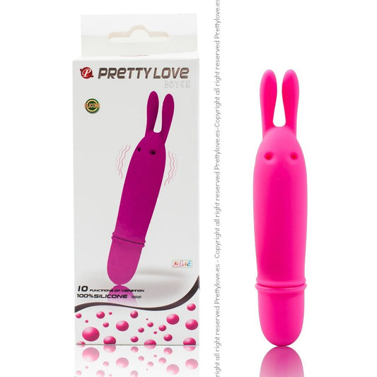 Vibrator Stimulator, PRETTY LOVE - Flirtation Boyce, Silicon, Lila, 12,7 cm