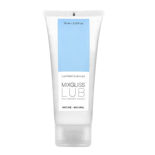 Lubrifiant pe Baza de Apa, MIXGLISS - Natural, Fara Parfum, 70 ml