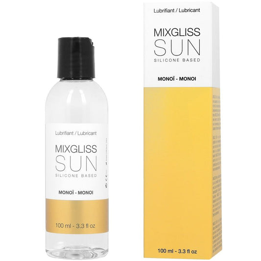 Lubrifiant pe Baza de Silicon, MIXGLISS - Aroma Monoi, 100 ml
