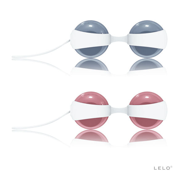 Bile Kegel, Lelo - Luna Beads Mini, Set 4 Bile cu Greutati Combinabile, D - 29 mm