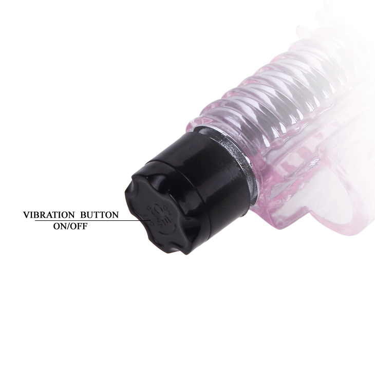 Vibrator de Deget, Baile - Mini, Silicon Hipoalergenic, 7.5cm x 3.6cm