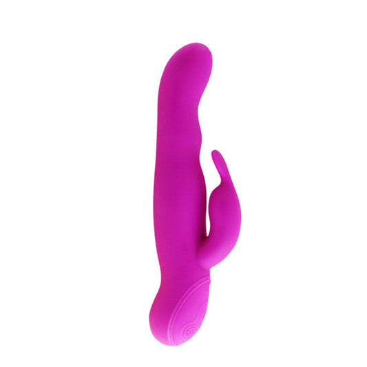 Vibrator Rabbit Rotativ, PRETTY LOVE - Highgrade Hale, Silicon, 30 Vibratii, 7 Rotatii, Lila, 23,1 cm