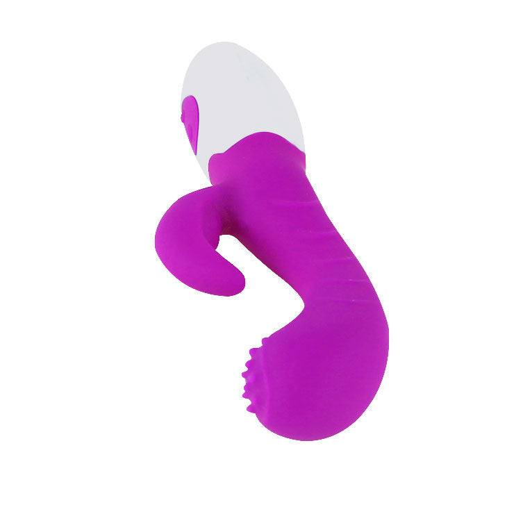 Vibrator, Pretty Love - Flirtation Arthur, Stimulare Punct G si Clitoris, Lila/Alb