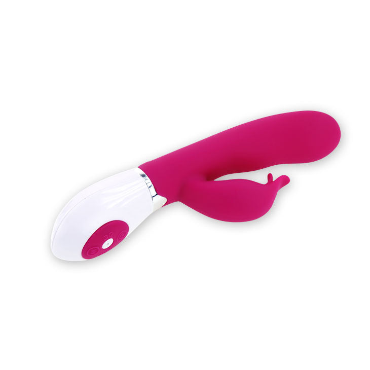 Vibrator, Pretty Love - Flirtation, cu Felix Stimulator, Lila/Alb