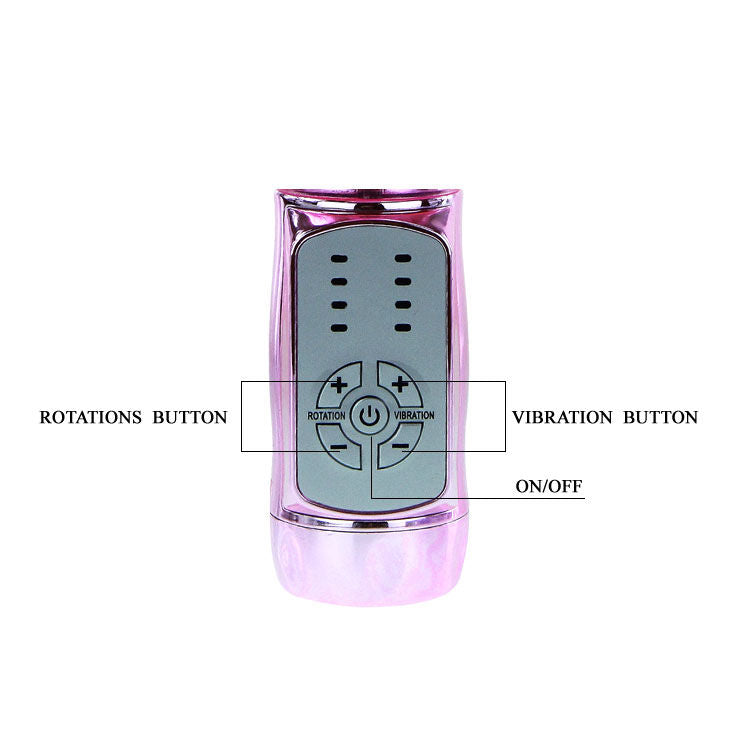 Vibrator Rabbit, Baile - Throbbing Butterfly, Dubla Rotatie si Up&Down
