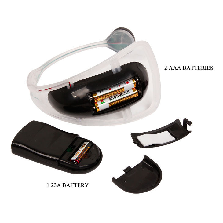 Lenjerie Tanga cu Vibrator, Baile, cu Telecomanda, Lila