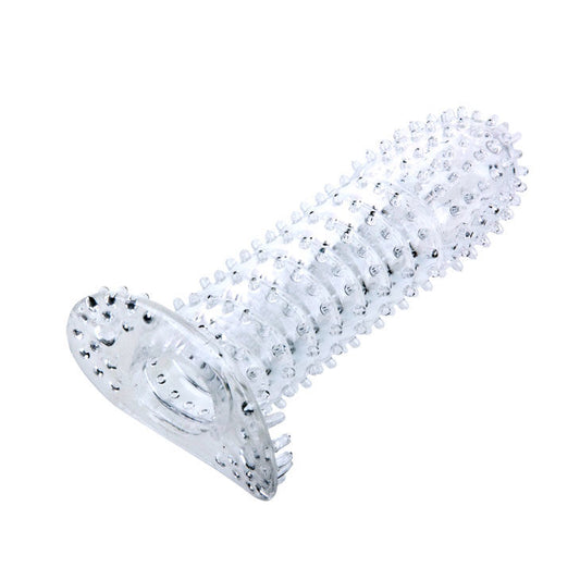 Manson pentru Penis, BAILE - cu Puncte Stimulatoare, Mov, 14,2 cm