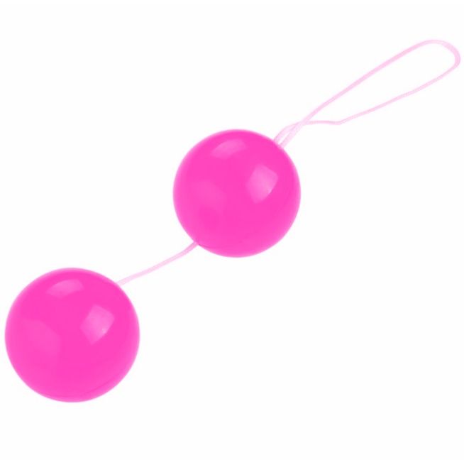 Bile Kegel, Baile - Twins Balls, Bile Chinezesti cu Vibratii Interne, Roz Unisex