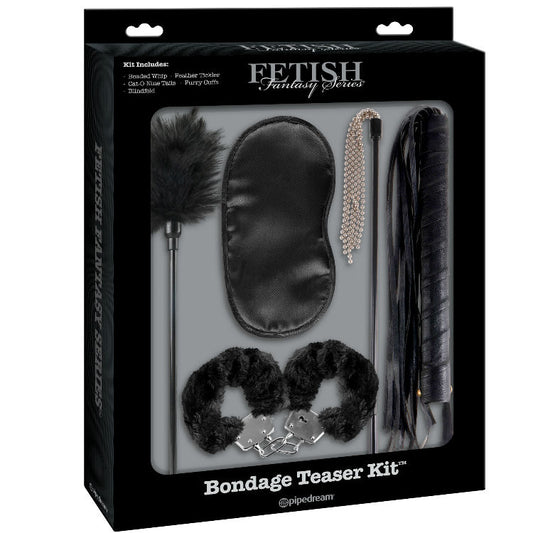 Kit Bondage pentru Incepatori, FETISH FANTASY LIMITED EDITION - Bondage Teaser, 5 Piese