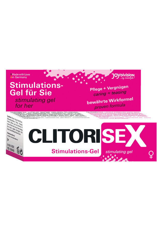 Crema Stimulatoare, Joydivision Eropharm - Clitorisex, Efect Rece-Cald, 40 ML