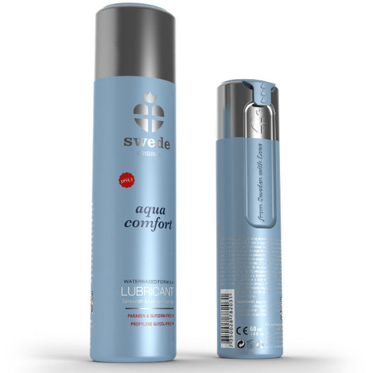 Lubrifiant pe Baza de Apa, SWEDE - Original Aqua Comfort, fara Glicerina si Parabeni, 120 ml