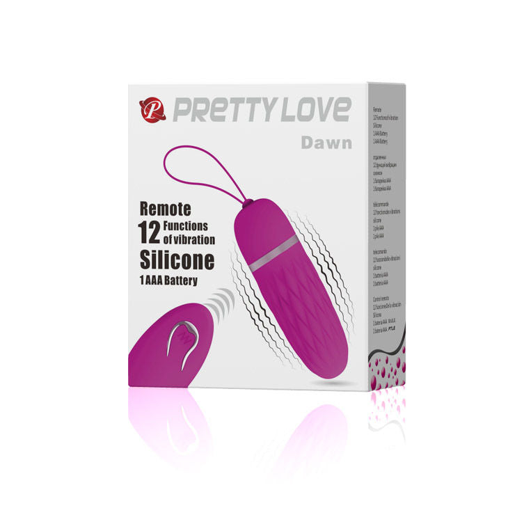 Ou Vibrator, Pretty Love - Flirtation Dawn, 12 Moduri de Vibratie, Lila