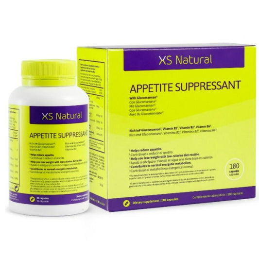 Capsule Supresant Apetit, 500 COSMETICS - XS Natural, Slabire, 90 Capsule