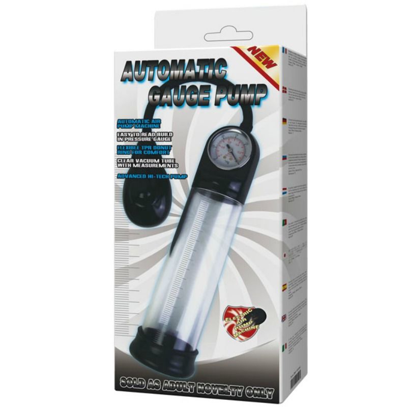 Pompa Marire Penis Automata, Baile - Gauge Machine, cu Manometru