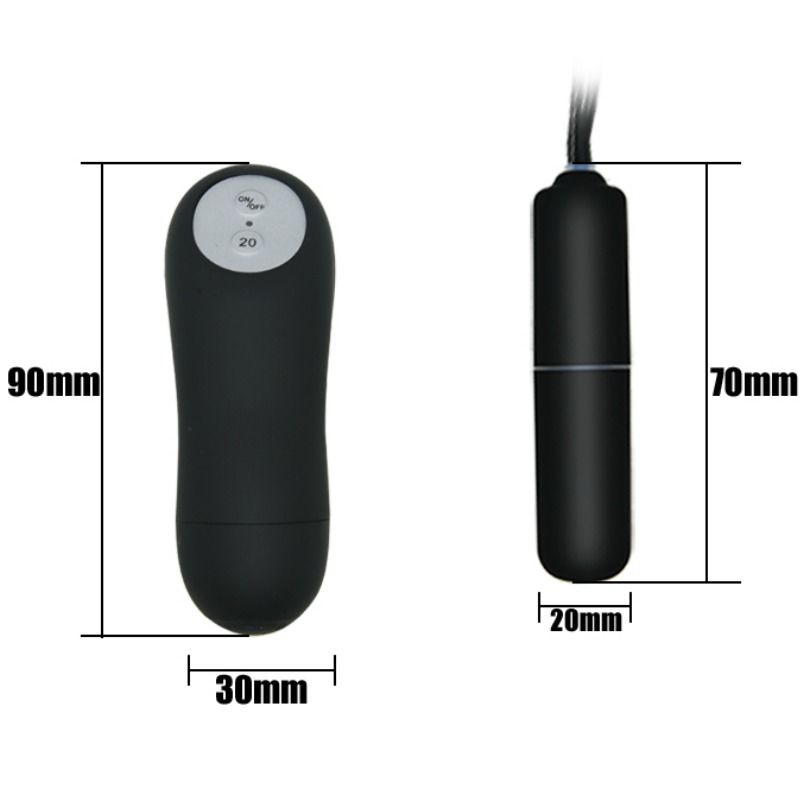 Lenjerie Tanga, Baile, Bullet Vibrator cu Telecomanda 20 Moduri