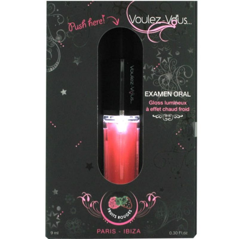 Gloss de Buze, Voulez-Vous - Light, cu Efect Hot Cold, Red Berries 10 ML