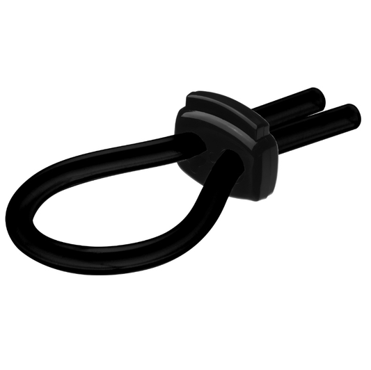 Inel pentru Penis Reglabil, JOYDIVISION - Potenzduo Silicon Medical, Negru, M