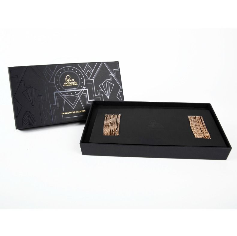 Lant Metalic pentru Talie, Bijoux Indiscrets - Magnifique, Ajustabil 100%, Auriu