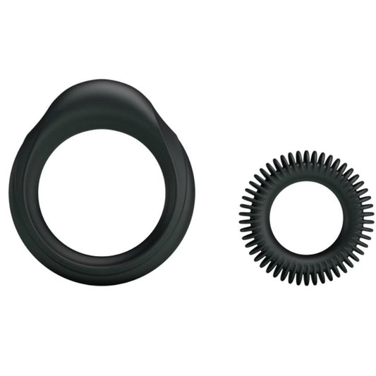 Set 2 Inele pentru Penis, BAILE - Manhood, Silicon, Elastic si Rezistent