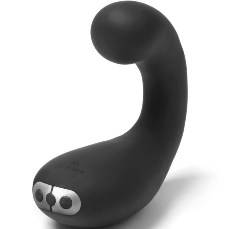 Stimulator Punct G si Clitoris, Je Joue - G-Kii, Curbare Ajustabila prin Buton, Negru
