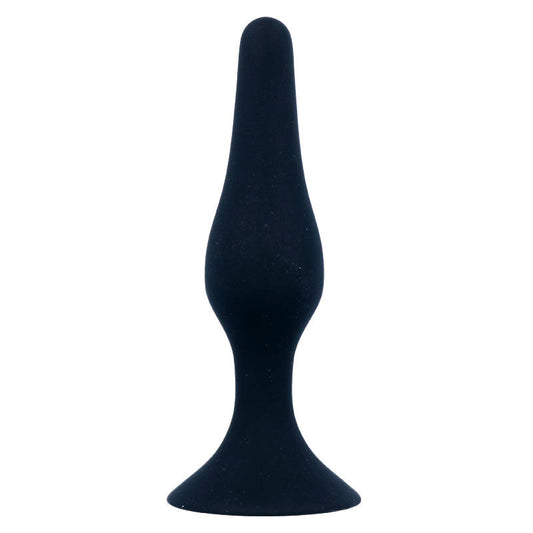 Dop Anal, INTENSE - Anal Level 2, Silicon Medical, Negru, 11,5 cm